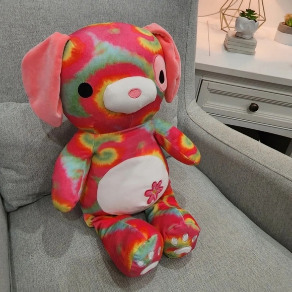 HTF 20" Squishmallows Squeezemallows ~ Exclusive Shena The Dog Easter 2022 ~NWOT - Picture 10 of 11